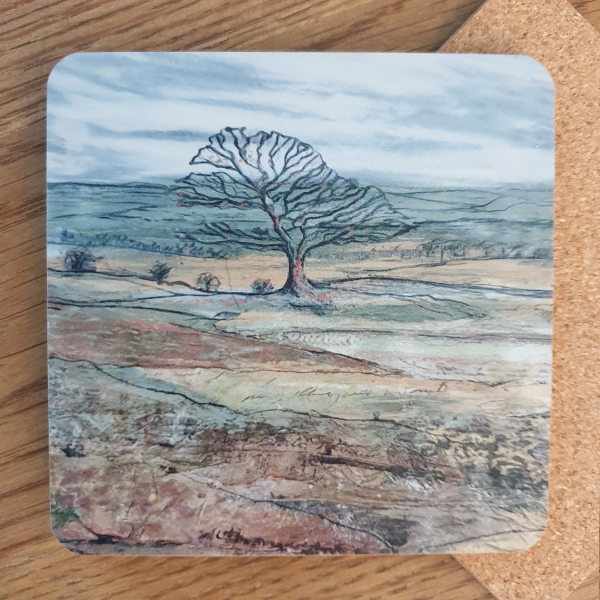 Staffordshire Tree Coasters by Sarah Rowley from Roaonokeart.co .uk