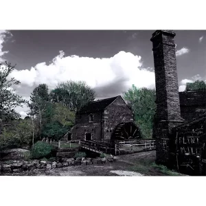 Cheddleton Flint Mill.by Sarah Rowley | roanokeart.co.uk