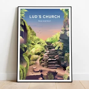 Little Leek Illustration-Lud's Church