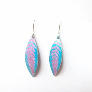 Pointed Leaf Earrings Adele Kime