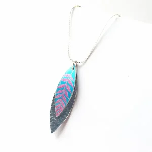 Pointed Leaf Necklace Adele Kime