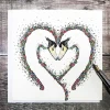 203 - Swan Heart by Doodleiscious