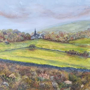 Marshes Hill - Brown Edge by Sarah Rowley - roanokeart.co.uk